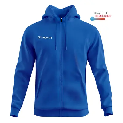 Fleece Hoodie with zip Givova 500