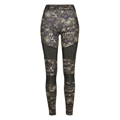 Women's leggings Urban Classics camo tech mesh