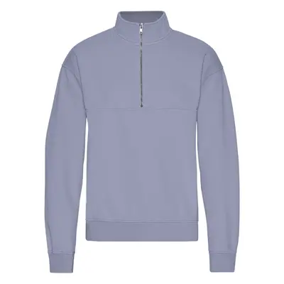 1/4 zip sweatshirt Colorful Standard Organic Purple Jade