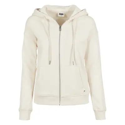 Women's hooded sweatshirt Urban Classics organic terry zip-grandes tailles