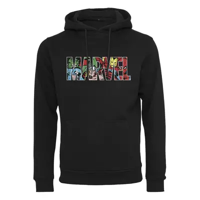 Hoodie Urban Classics marvel logo character