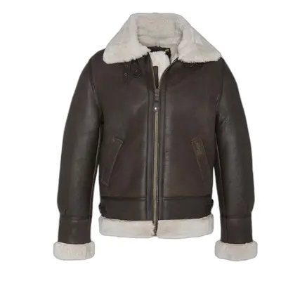 Shearling bomber jacket Schott