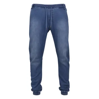 Urban Classic knitted denim jog Trousers