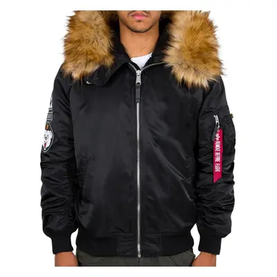 Hooded bomber Alpha Industries MA-1 arctic