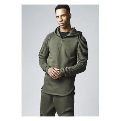 Hooded sweatshirt Urban Classic pleat leeve terry