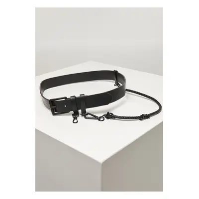 Belt Urban Classics imitation leather with key chain