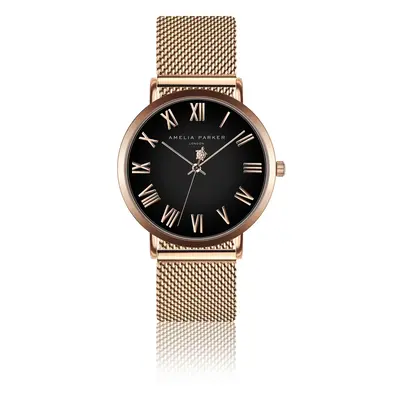 Women's watch Amelia Parker Grand Noir Mesh