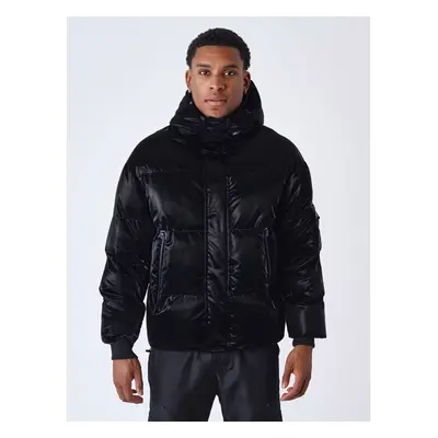 Ultra shiny hooded down jacket Project X Paris