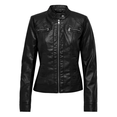 Leather jacket woman Only Bandit imitation cuir biker