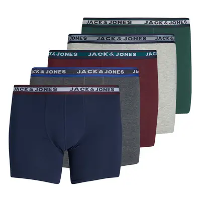 Set of 5 large boxer shorts Jack & Jones Jacoliver Trunks