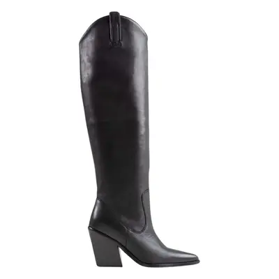 Leather boots woman Bronx New-Kole