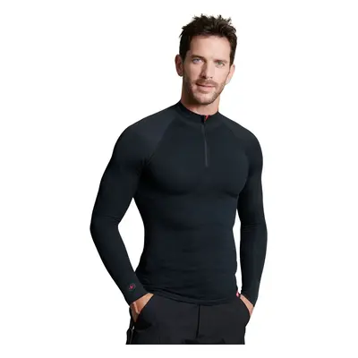 Zip-neck T-shirt energy thermolactyl 5 Damart Energy