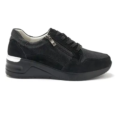 Women's zip-up sneakers with air sole Pédiconfort