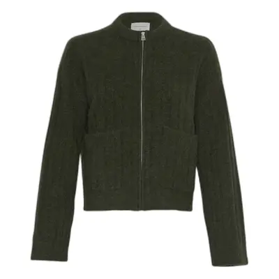 Women's zipped cardigan Moss Copenhagen Gertrude Nenaya