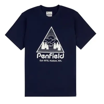 T-shirt Penfield Triangle Mountain Graphic