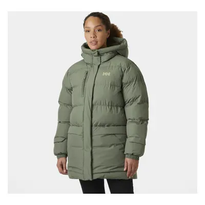 Women's long hooded down jacket Helly Hansen Aurora