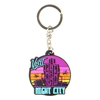 Pvc key ring Jinx Cyberpunk 2077 Nightcity