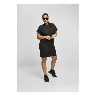 Women's t-shirt dress Urban Classics cut on