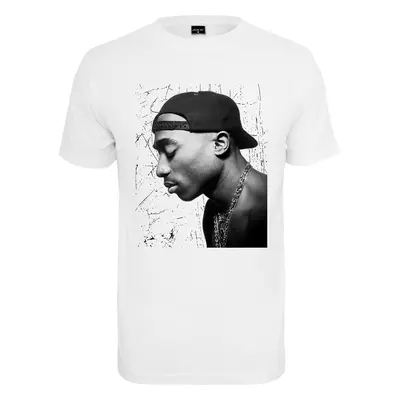 T-shirt Mister Tee tupac cracked backround