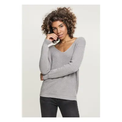 Sweatshirt woman large sizes Urban Classic back lace up