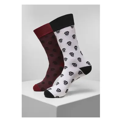 Socks Urban Classics skull allover (2pcs)