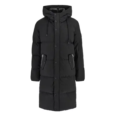 Long padded coat with high collar Guess