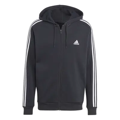 Adidas Essentials 3-Stripes Zip Up Fleece Hoodie