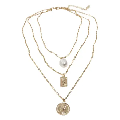 Necklace Urban Classics layering perle