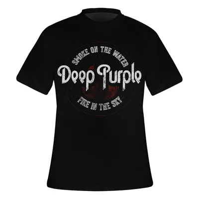 T-shirt Rock à Gogo Deep Purple - Smoke Circle