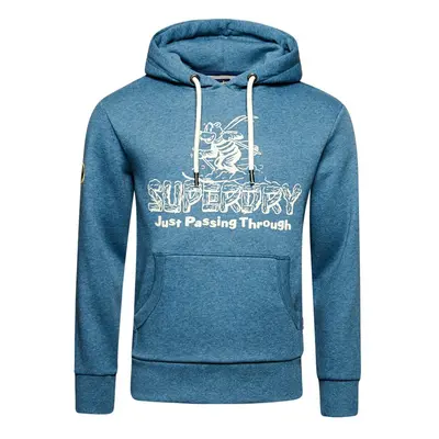 Hoodie with pattern Superdry Travel Postcard