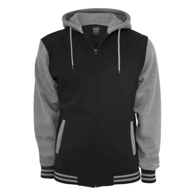 Hooded sweatshirt Urban Classic 2-tone zip