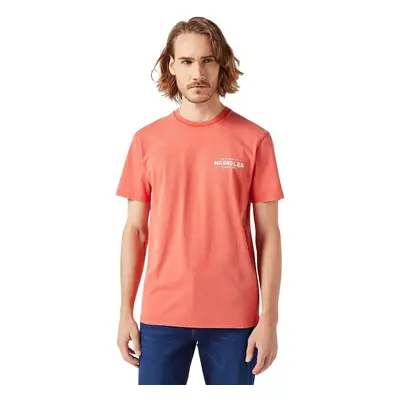 Graphic T-shirt Wrangler Burnt Sienna