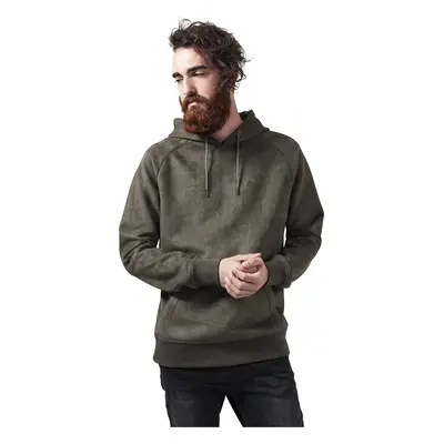 Hooded sweatshirt urban Classic imitation uede