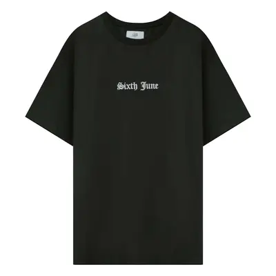 Oversized T-shirt Sixth June Gothic Letters