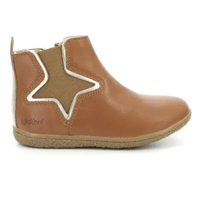 Girl's boots Kickers Vermillon