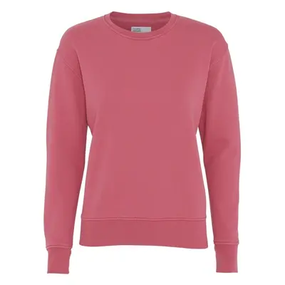 Women's round neck sweater Colorful Standard Classic Organic raspberry pink