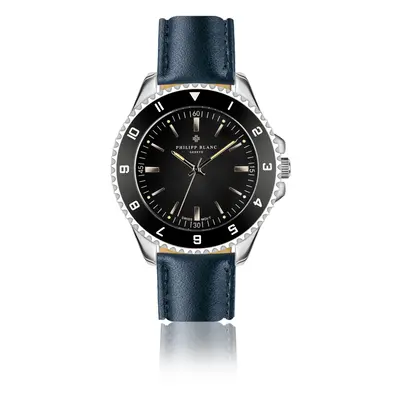 Leather watch Philipp Blanc Avenches