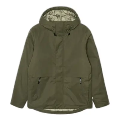 Short hooded waterproof jacket with zipped pockets Revolution