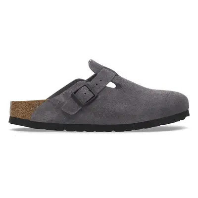 Clogs Birkenstock Boston Suede Leather