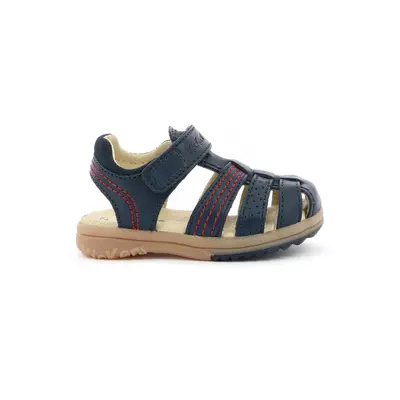 Baby boy sandals Kickers Platinium