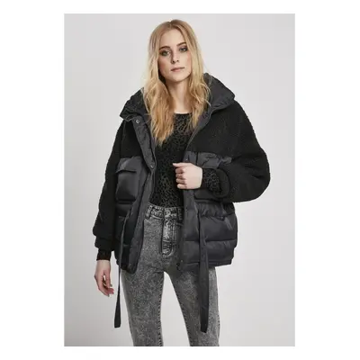 Jacket woman Urban Classics sherpa mix puffer