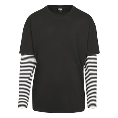 T-shirt urban classic overize 3-tone crew