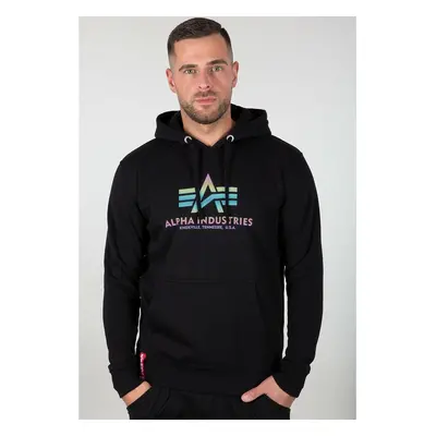 Hoodie Alpha Industries Basic Rainbow Ref. Print