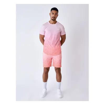 Two-tone gradient-effect swim shorts Project X Paris All Over