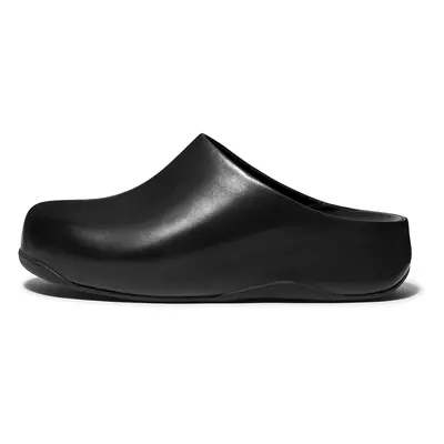 Women's leather clogs FitFlop Shuv™