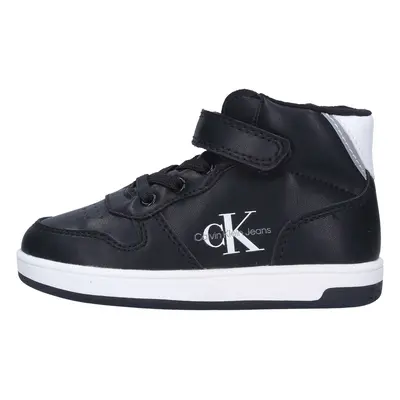 Lace-up/velcro Trainers for kids Calvin Klein black/white