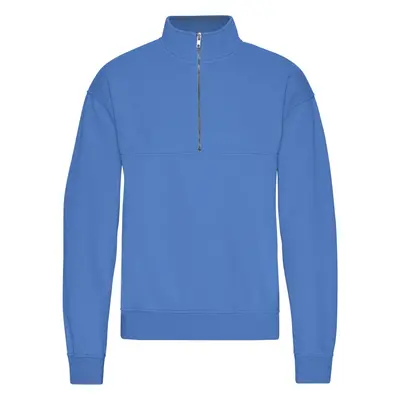 1/4 zip sweatshirt Colorful Standard Organic Sky Blue