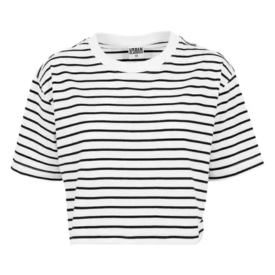 Woman's Urban Classic Striped Oversized T-shirt