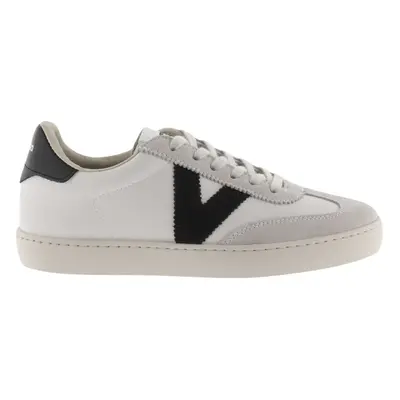 Berlin leather effect and split leather sneakers Victoria Cycliste