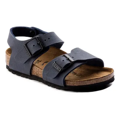 Boys' nubuck leather sandals Birkenstock New York Birko-Flor